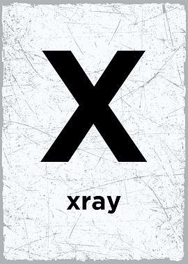 x is for xray