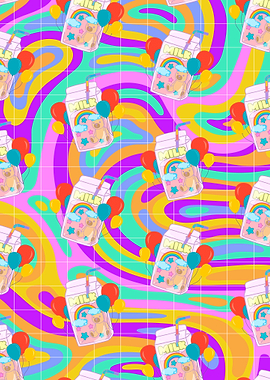 Kidcore Kawaii Milk Carton