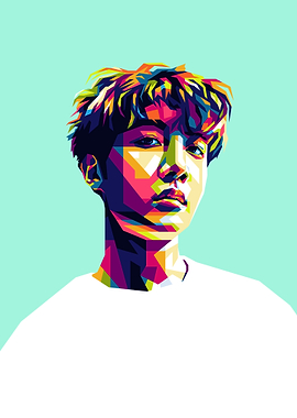 JHope BTS in PopArt