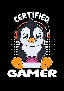 Certified Gamer Pengiun