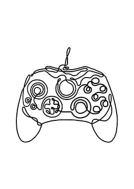 Console Line Art II