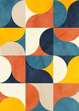 GEOMETRIC ABSTRACT 72B1