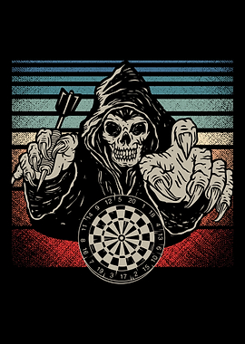 Darts Skull USA Patriotic