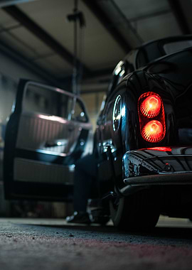 1950 Classic car lights