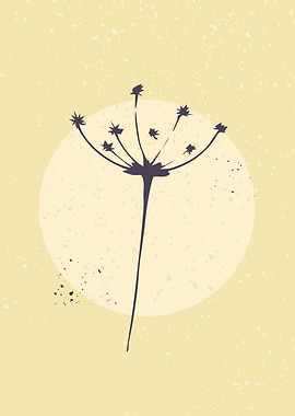 Spring blossom flower art