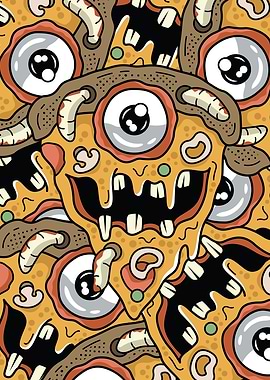 Creepy Pizza