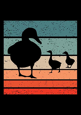 Duck Retro Vintage