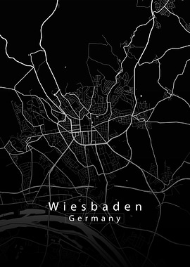 Wiesbaden City Map
