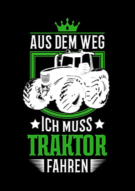 Aus dem Weg Ich muss