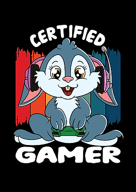 Certified Gamer Bunny