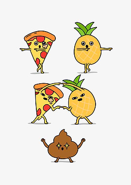 Pizza Pineapple Hate