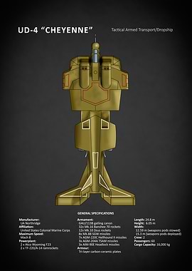 UD4 Cheyenne Dropship