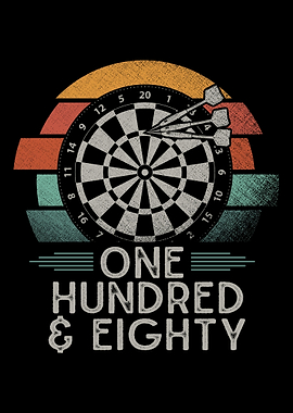 Darts 180 Dartboard Triple