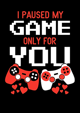 Valentines Day Video Gamer