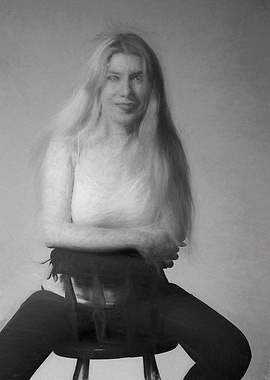 Beautiful Girl Black White