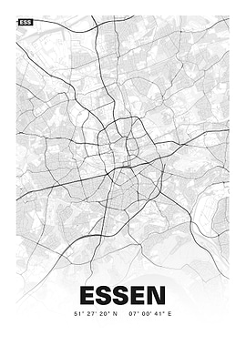 Stadtplan Essen