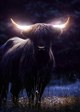 Glowing Bull