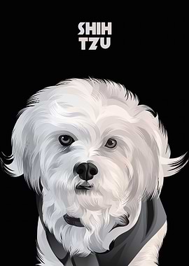Shih tzu dog
