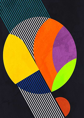 GEOMETRIC ABSTRACT 142B