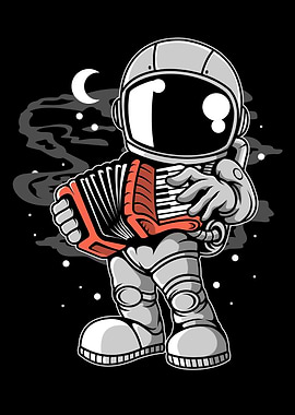ASTRONAUT MAN ACCORDION