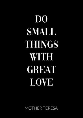 Mother Teresa Quote Love