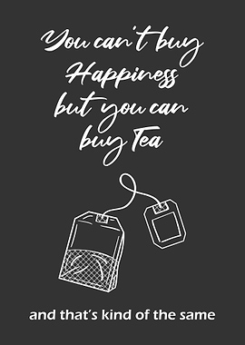 Tea Lover Wall Art Decor
