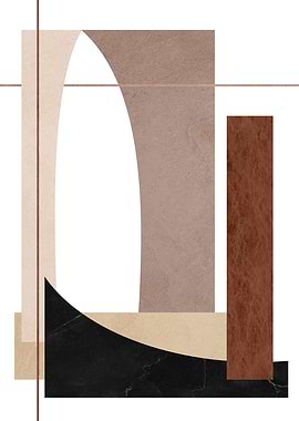 GEOMETRIC ABSTRACT 18A