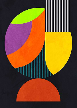 GEOMETRIC ABSTRACT 142A