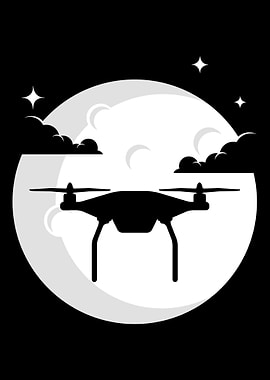 Drone Moon Commercial Dron