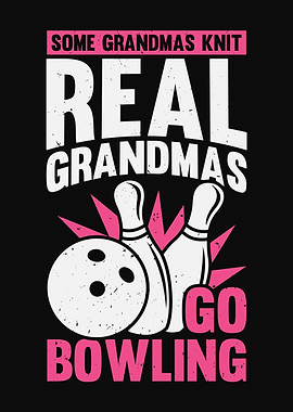 Bowling Grandma Design