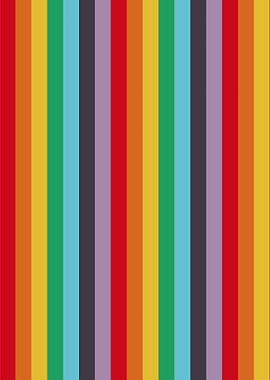 Kidcore Rainbow Stripes