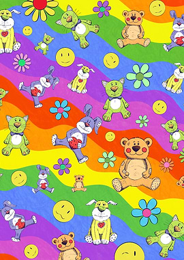 Kidcore Rainbow Stripes