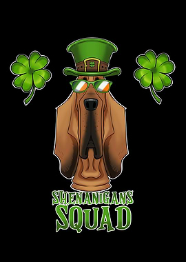 Bloodhound St Patricks Day