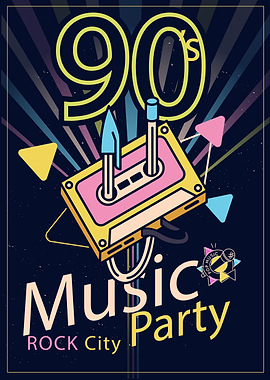 90s Music tape