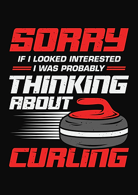 Curling Player Curler