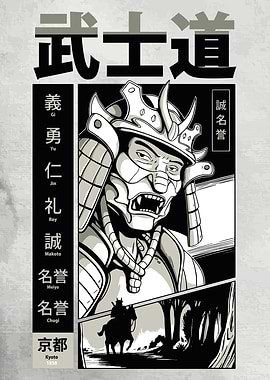 Samurai Mask Comic Book