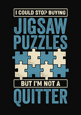 Jigsaw Puzzle Lover Design