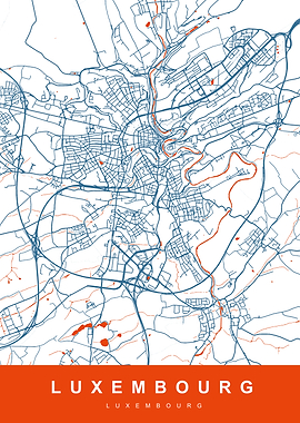 LUXEMBOURG Map