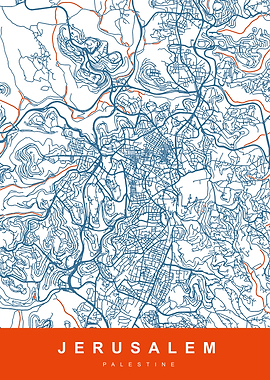 JERUSALEM Map