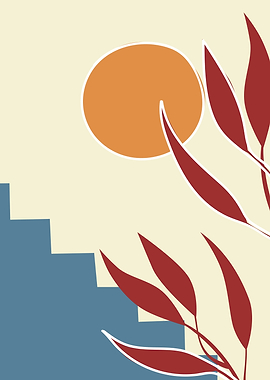 Scandinavian vintage sun