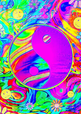 Kidcore Ying Yang Retro