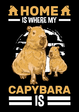 Home Is Where My Capybara