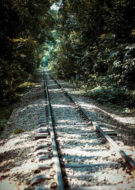 The beautiful railway