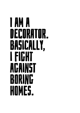 I am a decorator