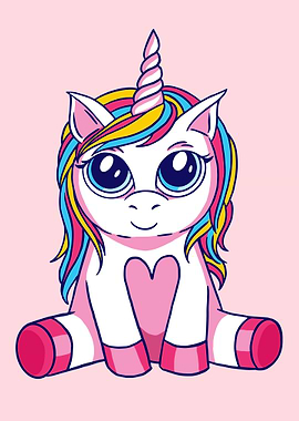 Cute Love Unicorn