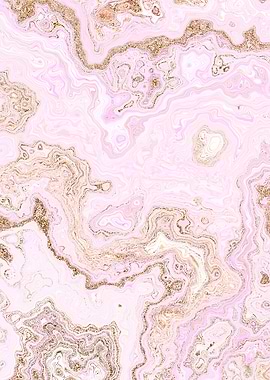 Pink Gold Marble 21