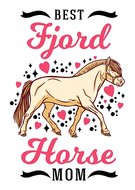 Best Fjord Horse Mom Norwe