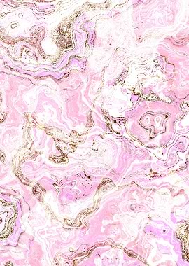 Pink Gold Marble 12
