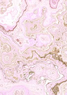Pink Gold Marble 18