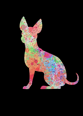 Chihuahua PopArt Style